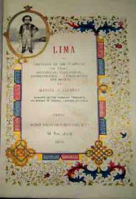 Lima or Sketches of the Capital of Peru, Historical, Statestical, Administrative, Commercial and Moral